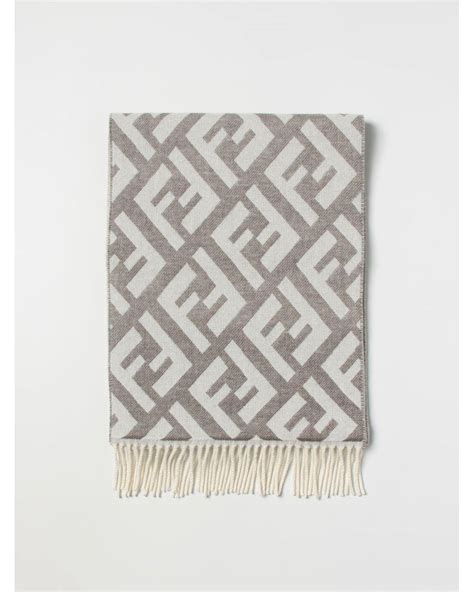 fendi white scarf|Fendi authentication scarves.